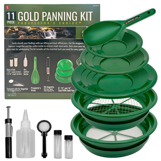 Gold Panning Kit (11 Pieces)