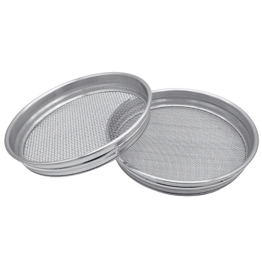 Aluminium Gold & Gemstone Sieve Set